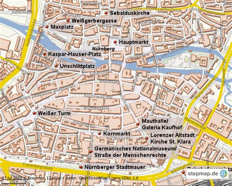 Stepmap Route Nürnberg Landkarte Für Welt