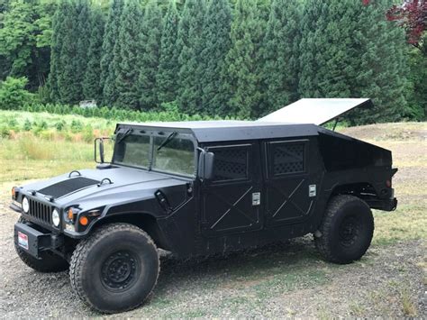 Humvee Hummer H Armored Military Vehicle For Sale Photos Technical