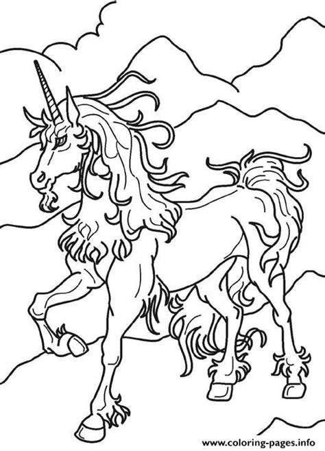 Unicorn Magical Horse Sf260 Coloring page Printable