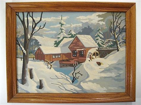 Country Scene 26d2 Paint By Number Museum