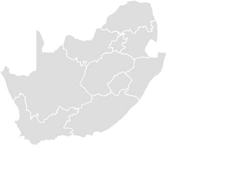 Southafrica Blank Map Maker Printable Outline Blank Map Of South