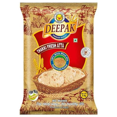 Deepak Premium Chakki Fresh Atta 5 Kg Jiomart