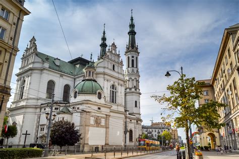 Eclectic Architecture Of Warsaw Church Of The Holiest Saviour Rpoland
