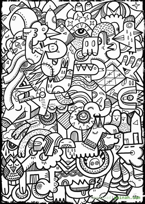 Easy Printable Cool Coloring Pages Coloring Pages Of Cool Designs