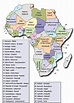 Pin on List of countries in Africa & capital