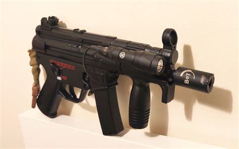 Mp5k Weapon Lightflashlight Mount Solutions Guns Gear And Loadouts