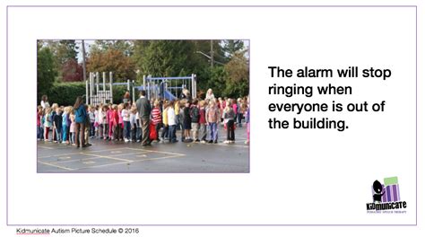 Fire Drill Social Story For Children With Autism And Or Anxiety