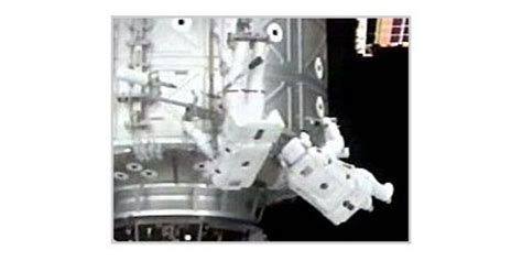 Esa Sts 100 First Spacewalk