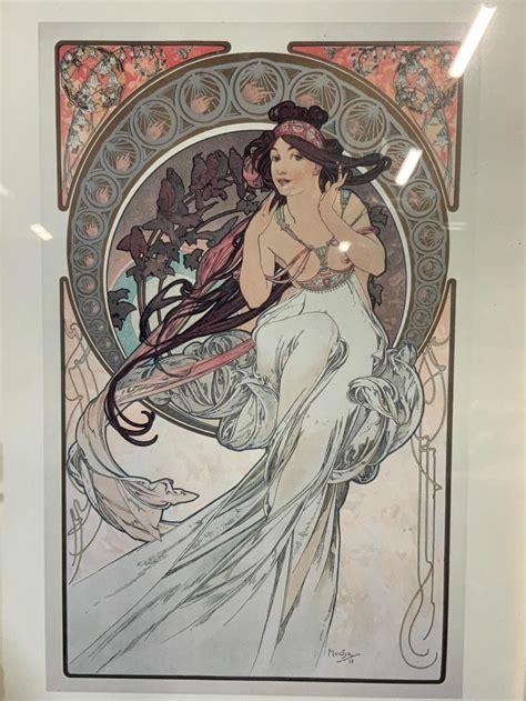 Alphonse Mucha Nude Woman Lithograph In United States My XXX Hot Girl