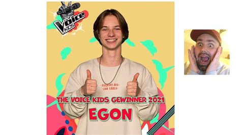 The Voice Kids 2021 Gewinner Egon Thevoicekidssat1 Youtube