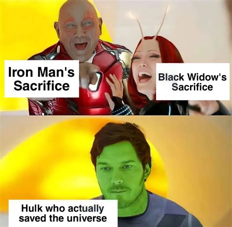 Hulk got ignored 🥺 : r/marvelmemes