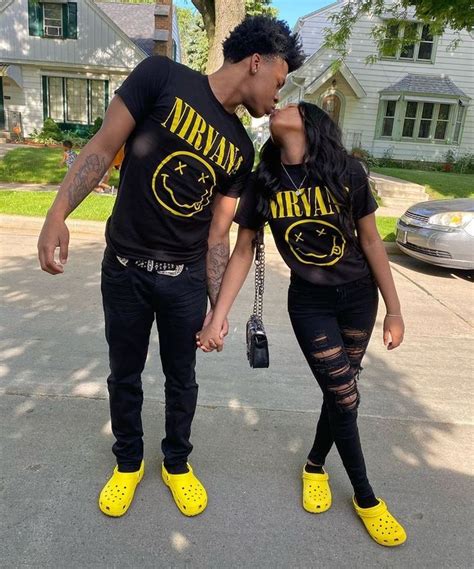 ʜᴏᴡ ᴛᴏ ʟᴏᴠᴇ ️ Matching Couple Outfits Cute Black Couples Cute Couple Outfits