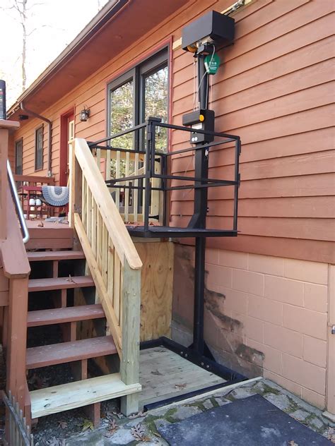 Photo And Video Gallery Affordable Wheelchair Lifts Outdoor Stairs