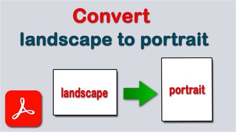 How To Convert Landscape To Portrait In Pdf Using Adobe Acrobat Pro Dc