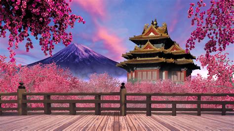 Japan Pink Garden Vj Loop Download Full Hd Vj Loop