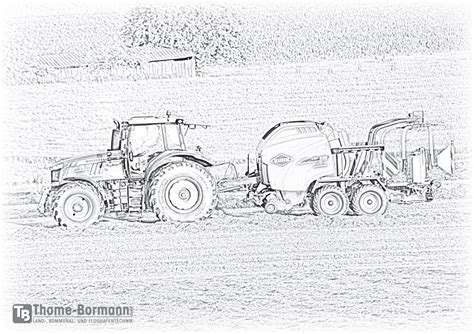 Ausmalbilder Erwachsene Traktor Malvorlagen