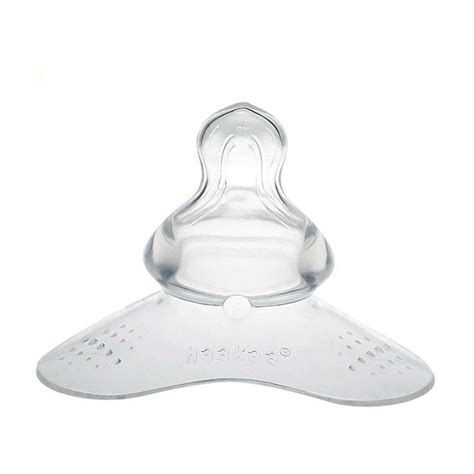 Haakaa Breastfeeding Nipple Shield With Orthodontic Teat Round Base