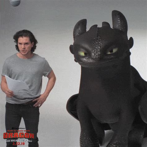 Kit Harington  By How To Train Your Dragon Find And Share On Giphy