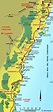 Towns and Regions | South coast map, South coast nsw, Batemans bay