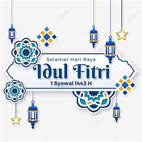 Gambar Lettering Text Of Selamat Hari Raya Idul Fitri 2022 Idul Fitri