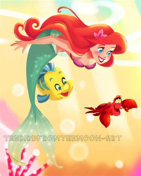 Ariel By Thebirdfromthemoon On Deviantart Disney Little Mermaids