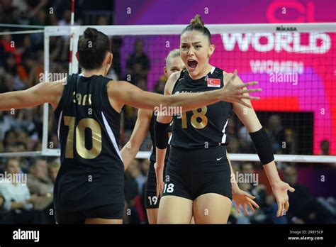 Antalya Turkiye December 17 2022 Zehra Gunes In Vakifbank Vs Eczacibasi Dynavit Fivb