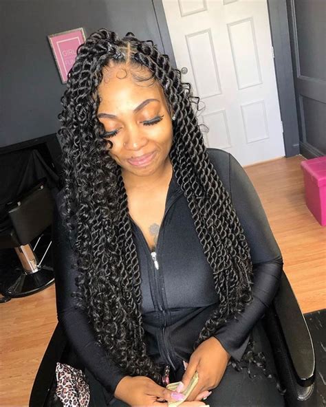 16 Looking Good Curly Senegalese Twists Hairstyles