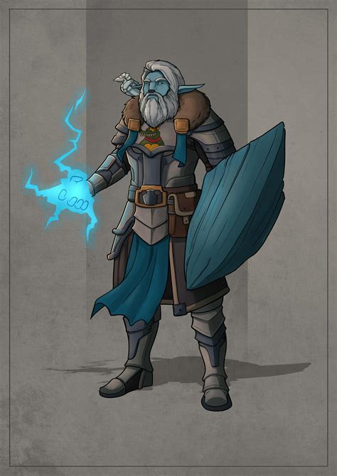 Fulgor Firbolg Cleric By Silkynoire On Deviantart