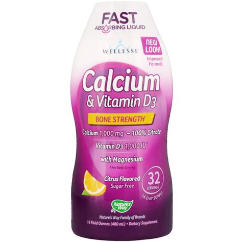 Vitamin d supplements can be taken with or. Wellesse Premium Liquid Supplements Calcium Vitamin D3 ...