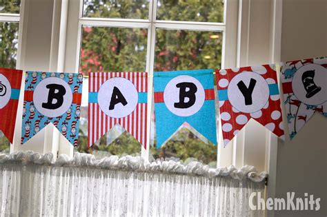 Chemknits Dr Seuss Baby Shower Banner Free Printable