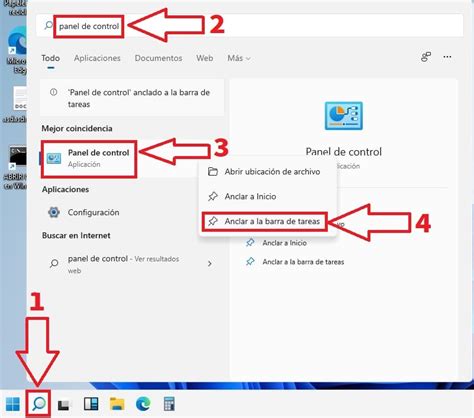 ≫ Como Anclar El Panel De Control A La Barra De Tareas Windows 11 2024