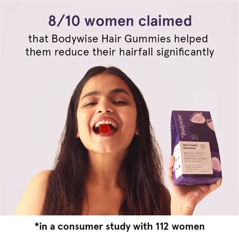 be bodywise hair nourish kit biotin hair gummies 30 days pack and nourish hair scalp oil for