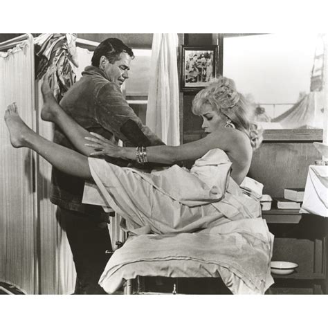 Shop Stella Stevens Stretching Scene Excerpt From Film In Black And White Photo Print