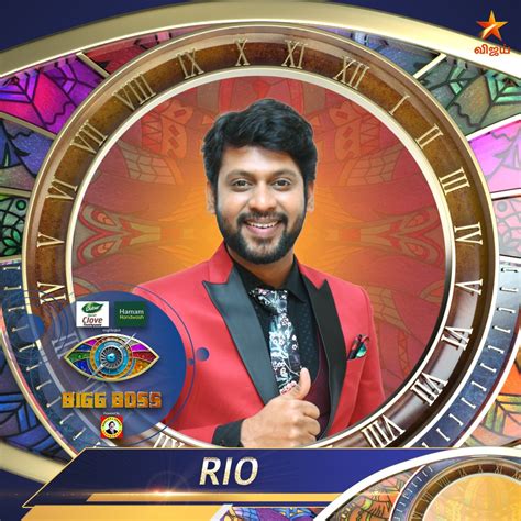 Hey guys, if you are here then i'm right that you all are a huge fan of bigg boss tamil. Rio Raj Bigg Boss Tamil Contestant, Images, Biography ...