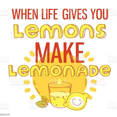 When Life Gives You Lemons Make Lemonade Motivational Quote Printable ...