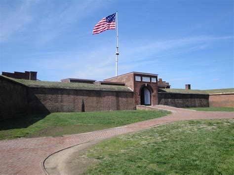 Front Entrance Of Fort Mchenry In Baltimore Maryland House Styles