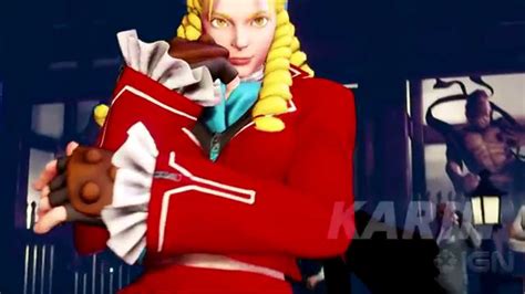 Street Fighter V Official Karin Reveal Trailer Youtube