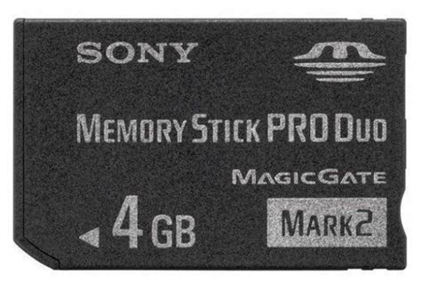 Карта памяти Sony Memory Stick Pro Duo 16gb Original — купить по