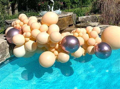 Weighted Pool Balloons Decor Pool Party Balloons Sweet 16 Pool