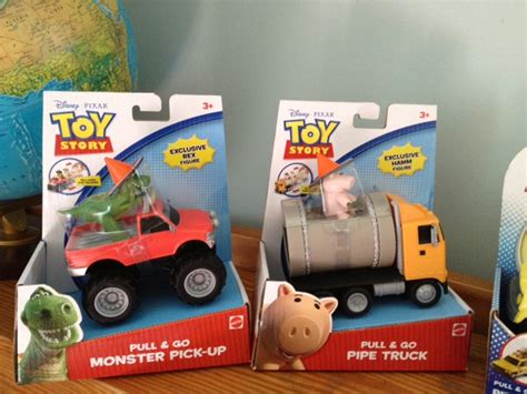 Dan The Pixar Fan Toy Story Pull And Go Vehicles Mattel Buddy Pack