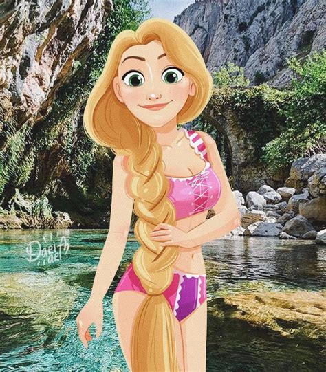 Disney Princess In Swimsuits With Real Backgrounds Youloveit Com