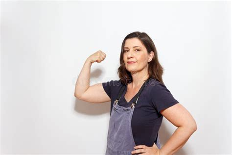Woman Flexing Muscles Hand Hip Stock Photos Free And Royalty Free Stock