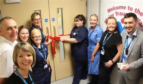 First Patient On Manchester Royal Infirmarys New Major Trauma Ward
