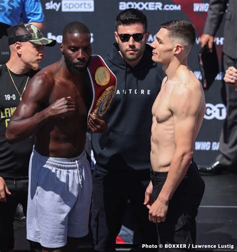 Lawrence Okolie Vs Chris Billiam Smith Weigh In Results For