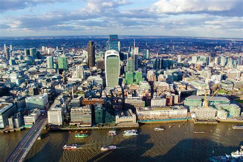 London City Center Aerial View Photograph By Ioan Panaite Pixels