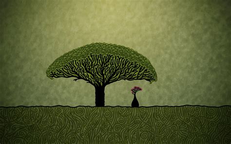 Tree Wallpaper Art Images Pixelstalknet