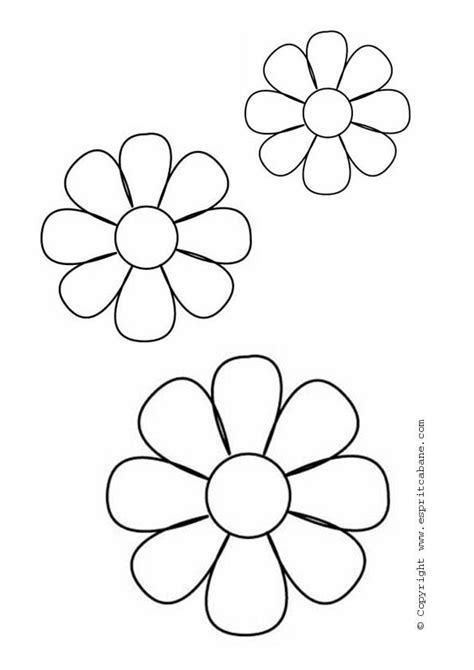 Free Printable Flower Templates Download Free Printable Flower