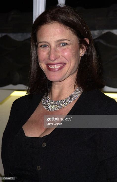 Mimi Rogers During Wwd S First Black White And Diamonds Pre Oscar