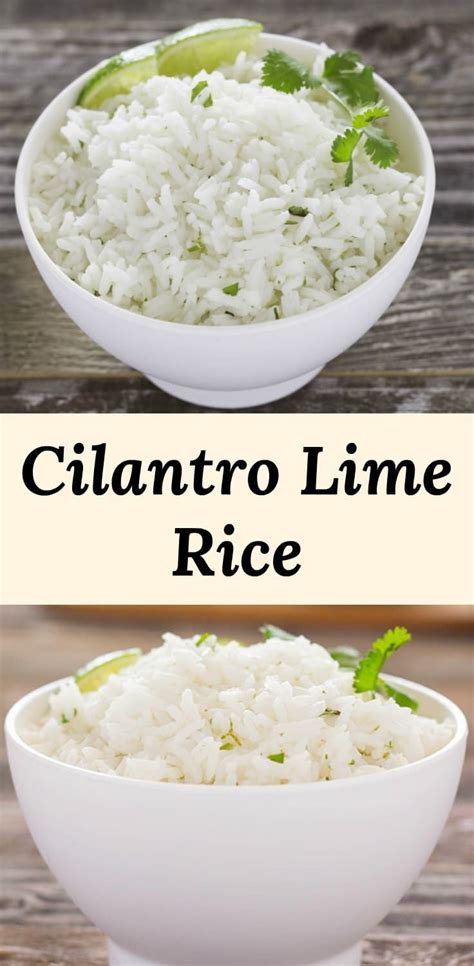 This quick and easy rice dish is full of fall flavor! Chiptole Inspired Cilantro Lime Rice - An easy recipe with ...