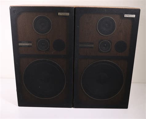 Pioneer Cs G203 Vintage Stereo Speaker Pair